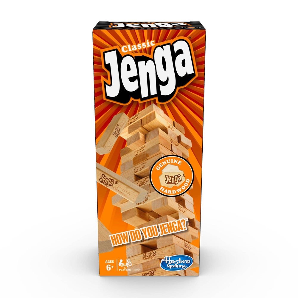 Juego de torre de bloques de madera Jenga