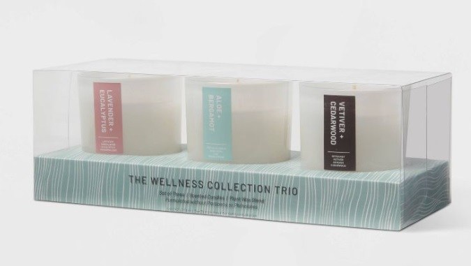 Juego de velas aromáticas Project 62