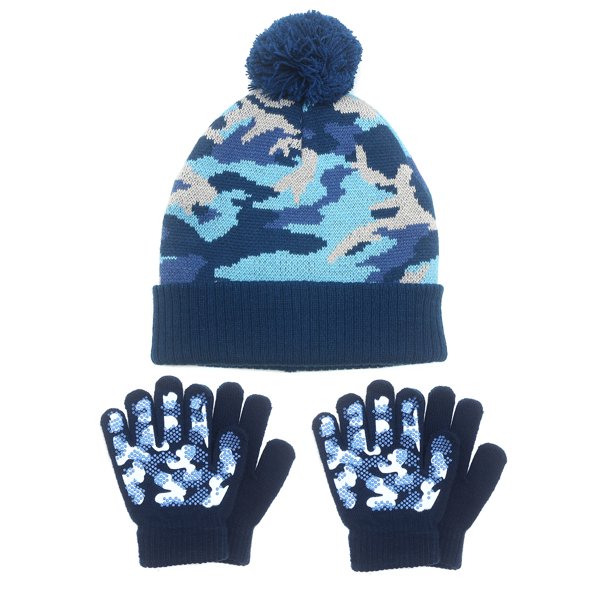 Magic-Grip-Winter-Fall Gloves and Hat Set for Cool Cold Weather de EvridWear en Walmart