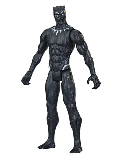 Muñeco de acción de pantera negra de Marvel en Walmart