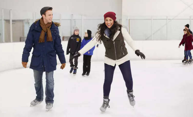 Pase de dos personas para patinar sobre hielo