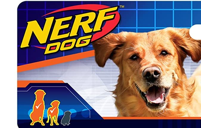 Pelota doble de lanzar para perros Nerf Dog