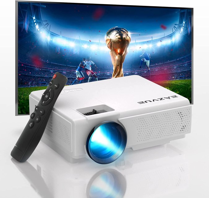 Proyector portátil con lámpara de 55,000 horas Eazvue