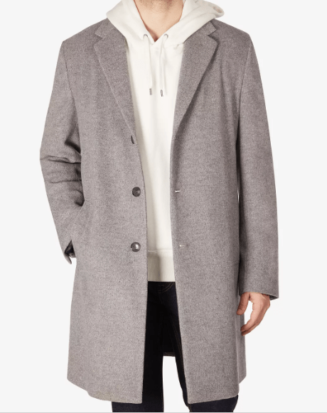 Sobre todo para caballeros gris de tres botones Tommy Hilfiger