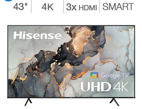 Televisor de 43 pulgadas Hisense