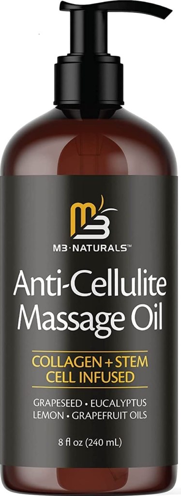 Aceite de masajes anticelulíticos y para el cuidado de la piel M3 Naturals