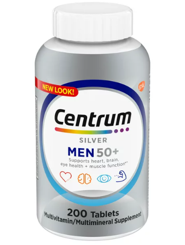 Centrum Multivitamínico para hombres mayores a 50 años