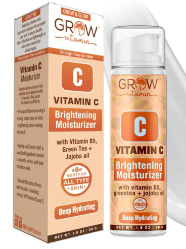 Crema aclarante con vitamina C Grow&Glow en Walmart