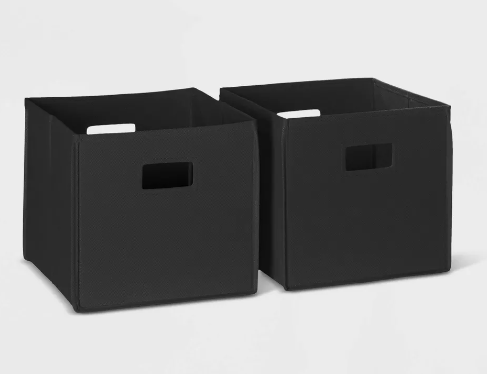 Dúo de cajas organizadoras de juguetes RiverRidge