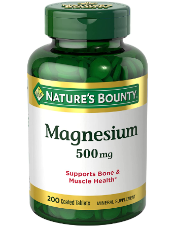 suplemento de magnesio en pastillas