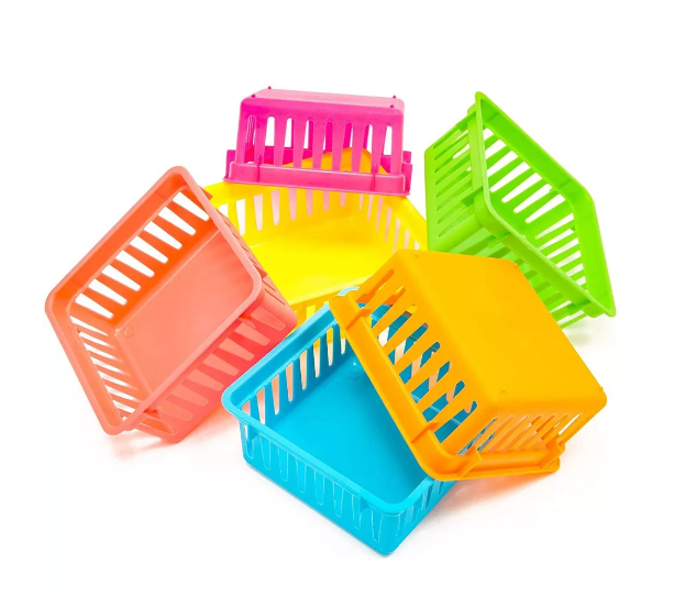 Juego de cestas organizadoras para lápices y colores Bright Creations