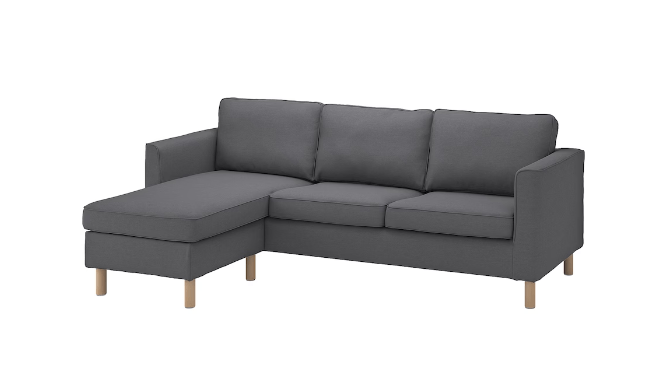 Mueble largo con posa pies PÄRUP – Ahorra 6%