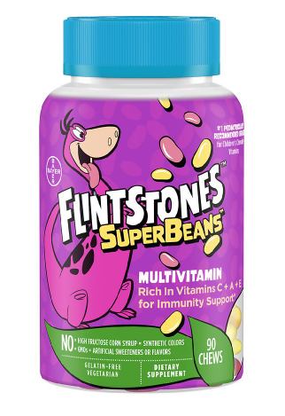 Multivitamínico para niños con sabor a frutas