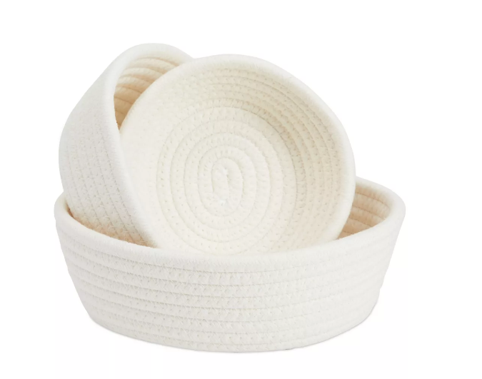 Trío de organizadores tejidos Juvale