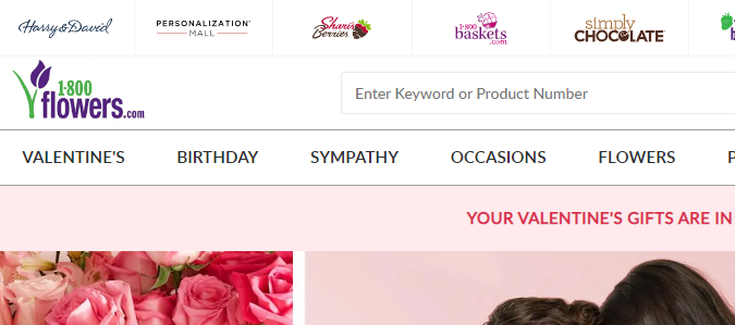 flores para san valentín