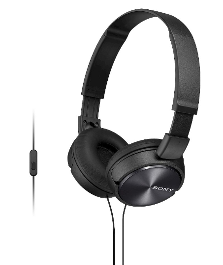 Audífonos cableados con micrófono Sony