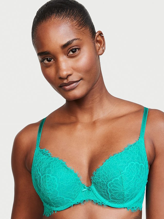 Brasier para dama de agarre completo con detalles de encaje Victoria’s Secret