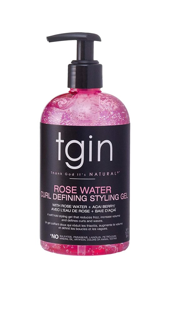 Gel definidor de rizos de agua de rosas TGIN