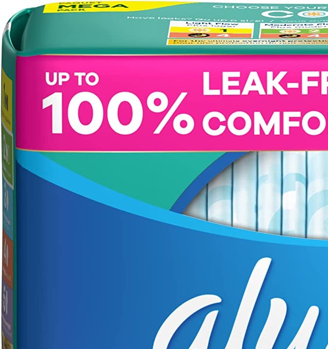 Toallas diarias ultra finas para mujeres Always