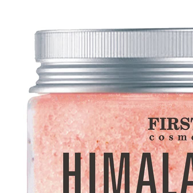 Exfoliante para el cuerpo con sales del Himalaya First Botanic
