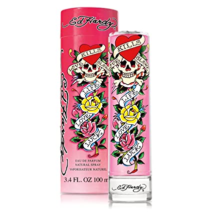 Perfume para dama con aroma tropical Ed Hardy