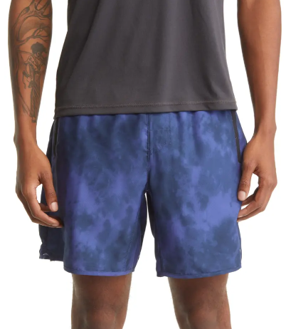 Short deportivo azul para caballeros RVCA