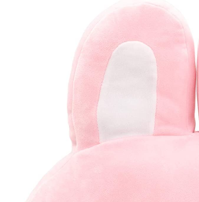 Almohada para niñas con forma de cabeza de conejo rosa Lazada