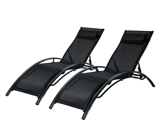 Duo de sillones relajantes para patio Forest Home
