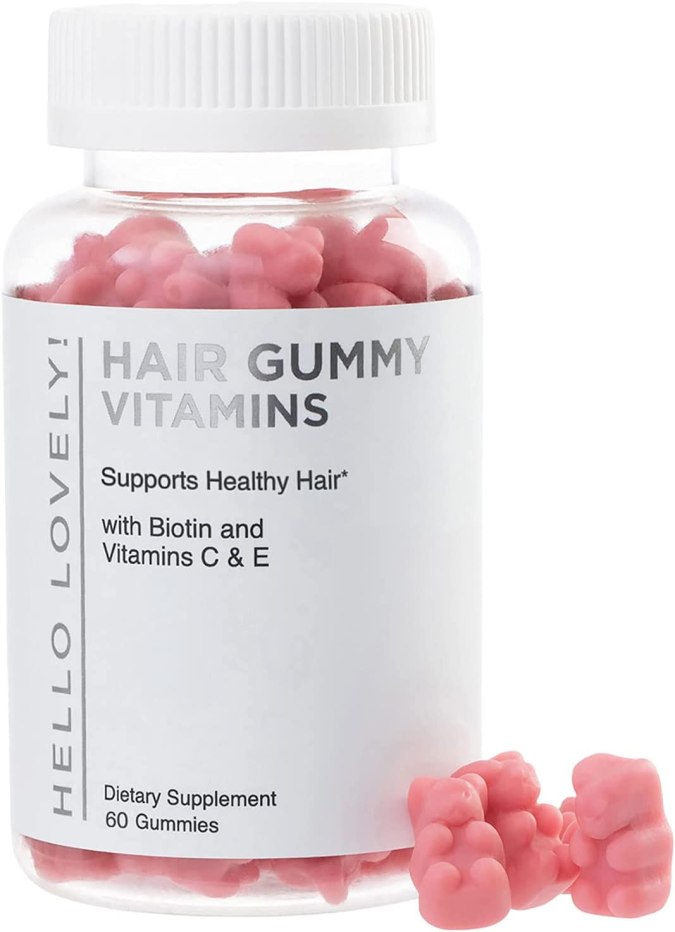 Gomitas masticables multivitamínicas contra la caída del cabello Hello Lovely!
