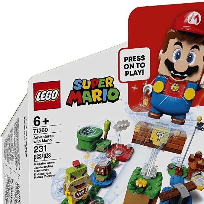 Juego de plataformas de Super Mario de LEGO