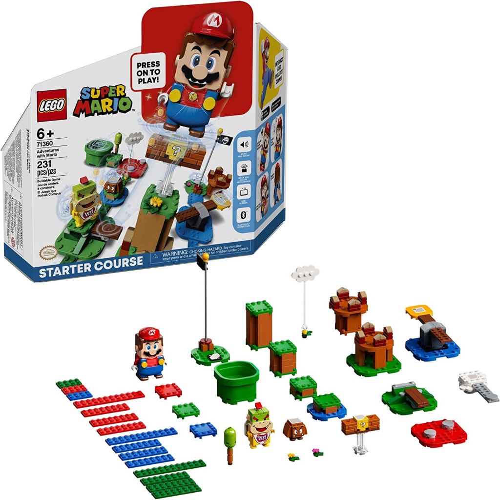 Juego de plataformas de Super Mario de LEGO