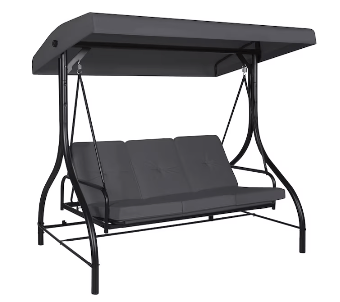 Mecedora aérea con toldo Veikous