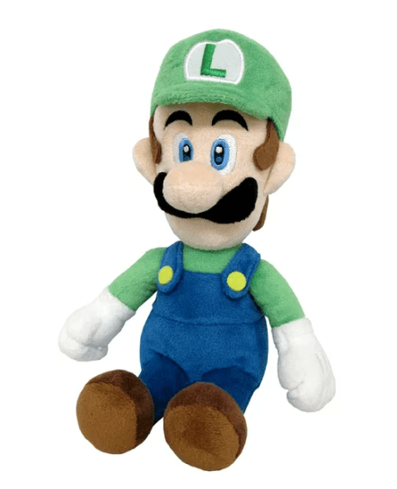 Muñeco de peluche de Luigi de Super Mario Bross Nintendo