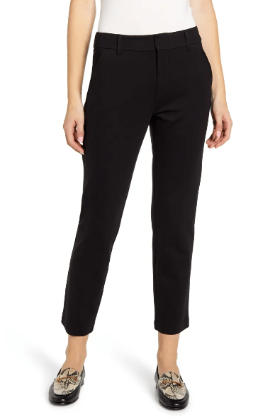 Pantalón de dama negro Wit & Wisdom en Nordstrom