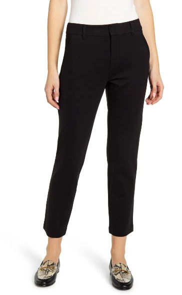 Pantalón de dama negro Wit & Wisdom en Nordstrom