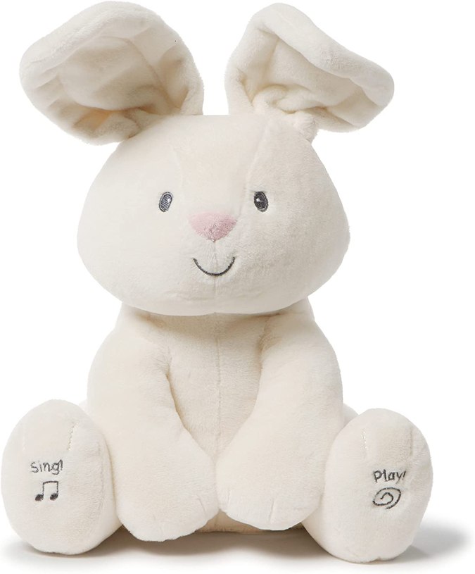 Peluche musical con forma de conejo de pascuas GUND