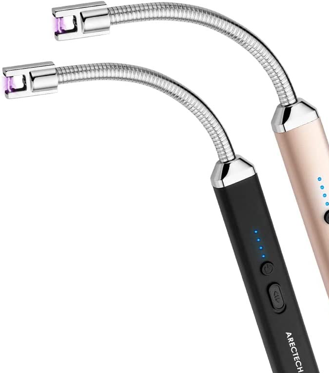 Set de encendedores eléctricos sin llama Arectech