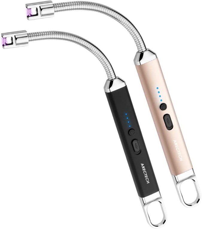 Set de encendedores eléctricos sin llama Arectech