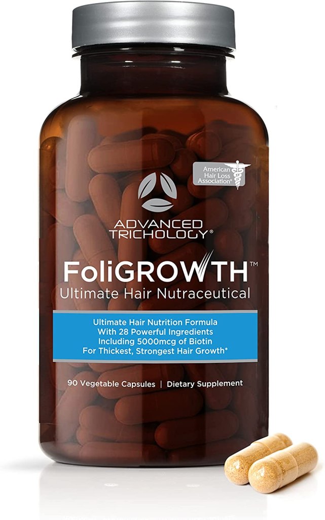 Suplemento multivitamínico para frenar la caída del cabello FoliGROWTH