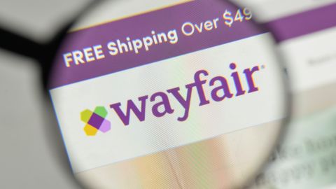 página web de wayfair con descuentos