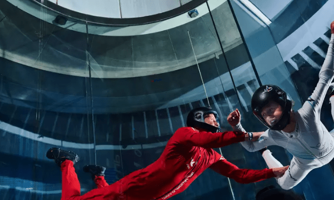 Doble turno en tinel de viento vertical en Houston