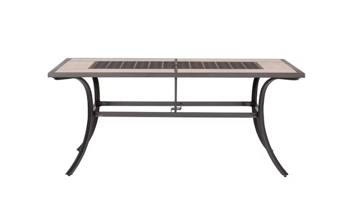 Mesa de comedor rectangular para patio Style Selections