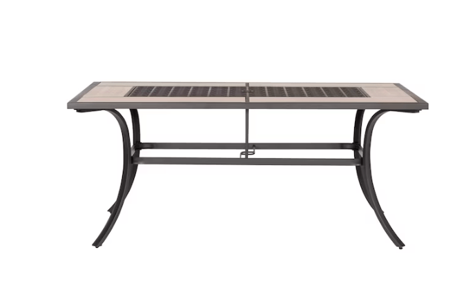 Mesa de comedor rectangular para patio Style Selections