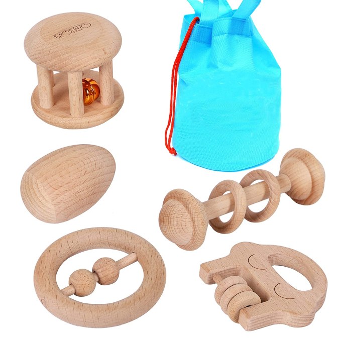 Set de juguetes ecológicos para bebés TOWO