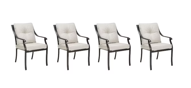Set de sillas de madera para patio Style Selections