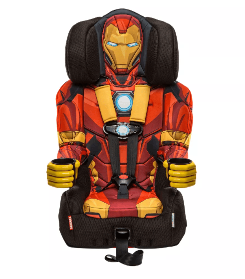 Silla de auto con forro animado de Iron Man para bebé Graco KidsEmbrace