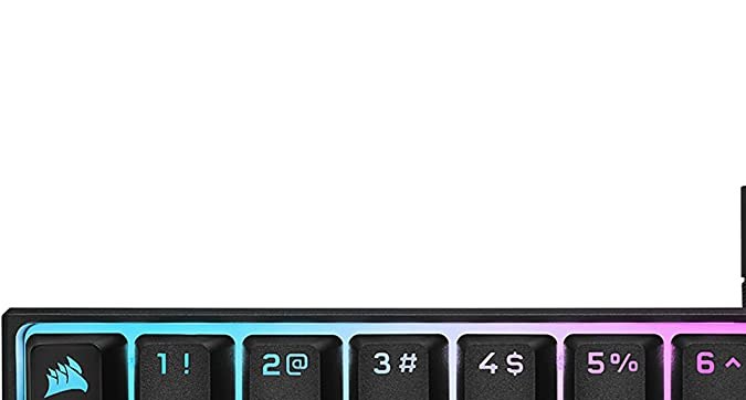Teclado para juegos con luces RGB Corsair