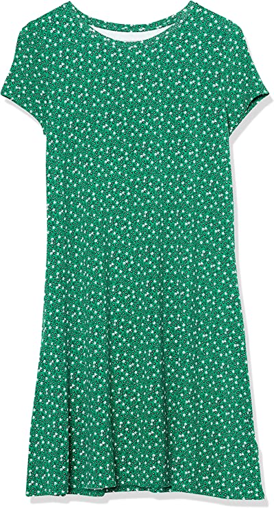 Vestido corto para dama con estampado de flores Amazon Essentials