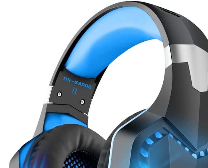 Audífonos gaming con luces LED regulables sktome