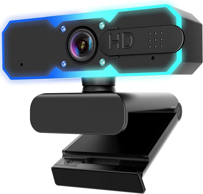 Cámara para streaming con luces LED NBPOWER